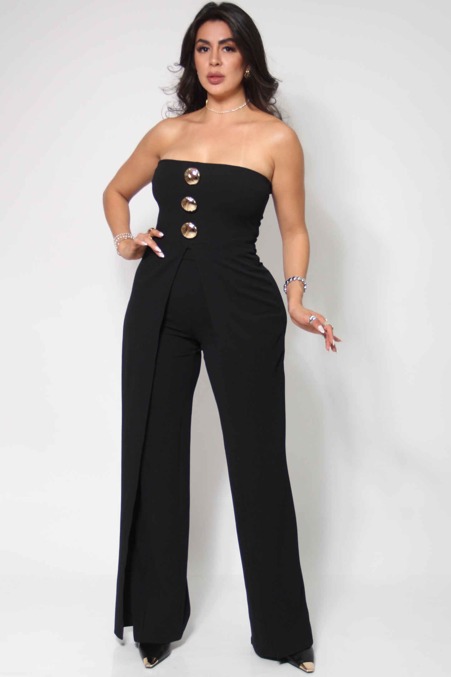 Palazzo Strapless Chic