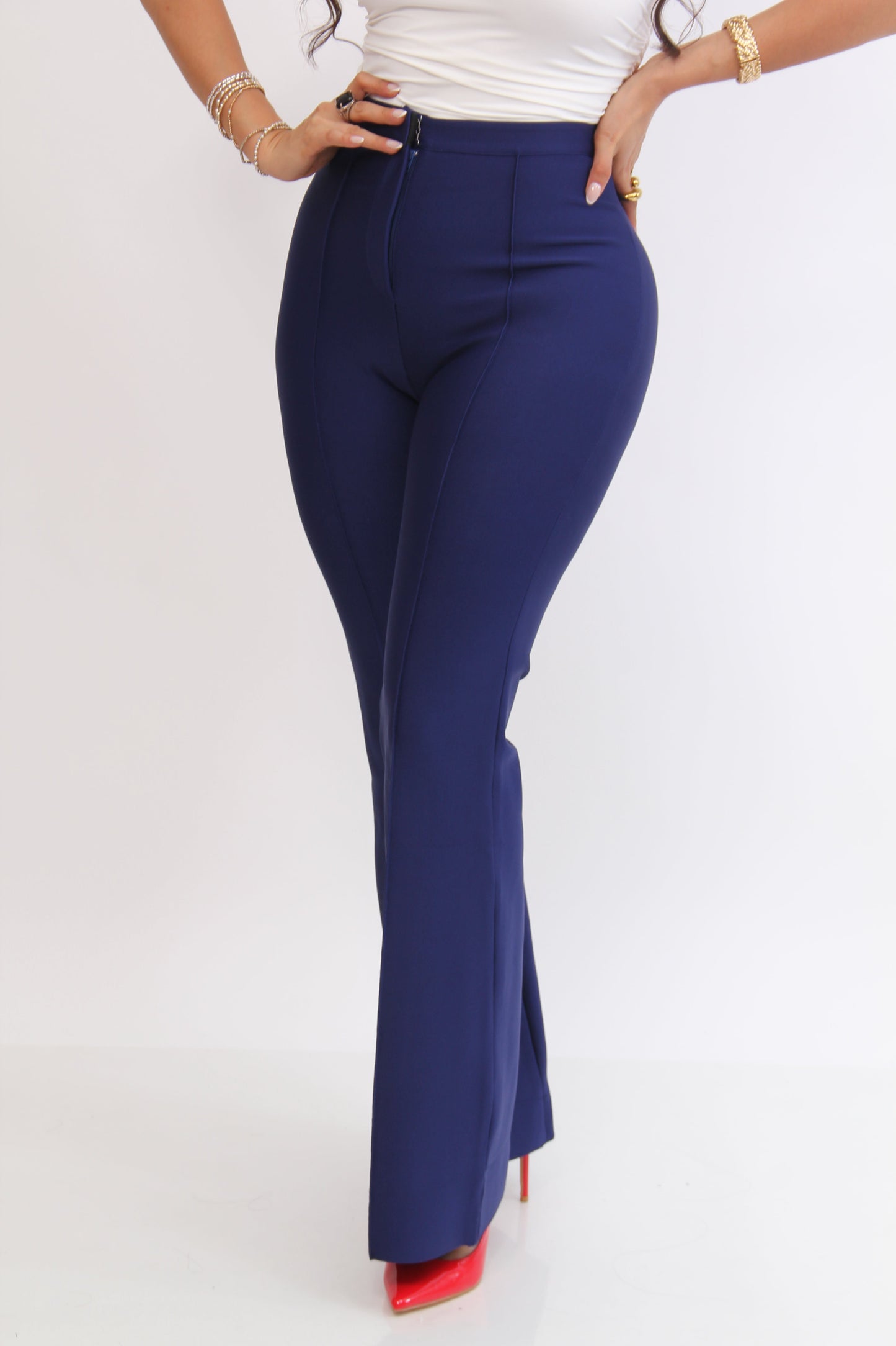 PANTALON DE VESTIR BANDAGE