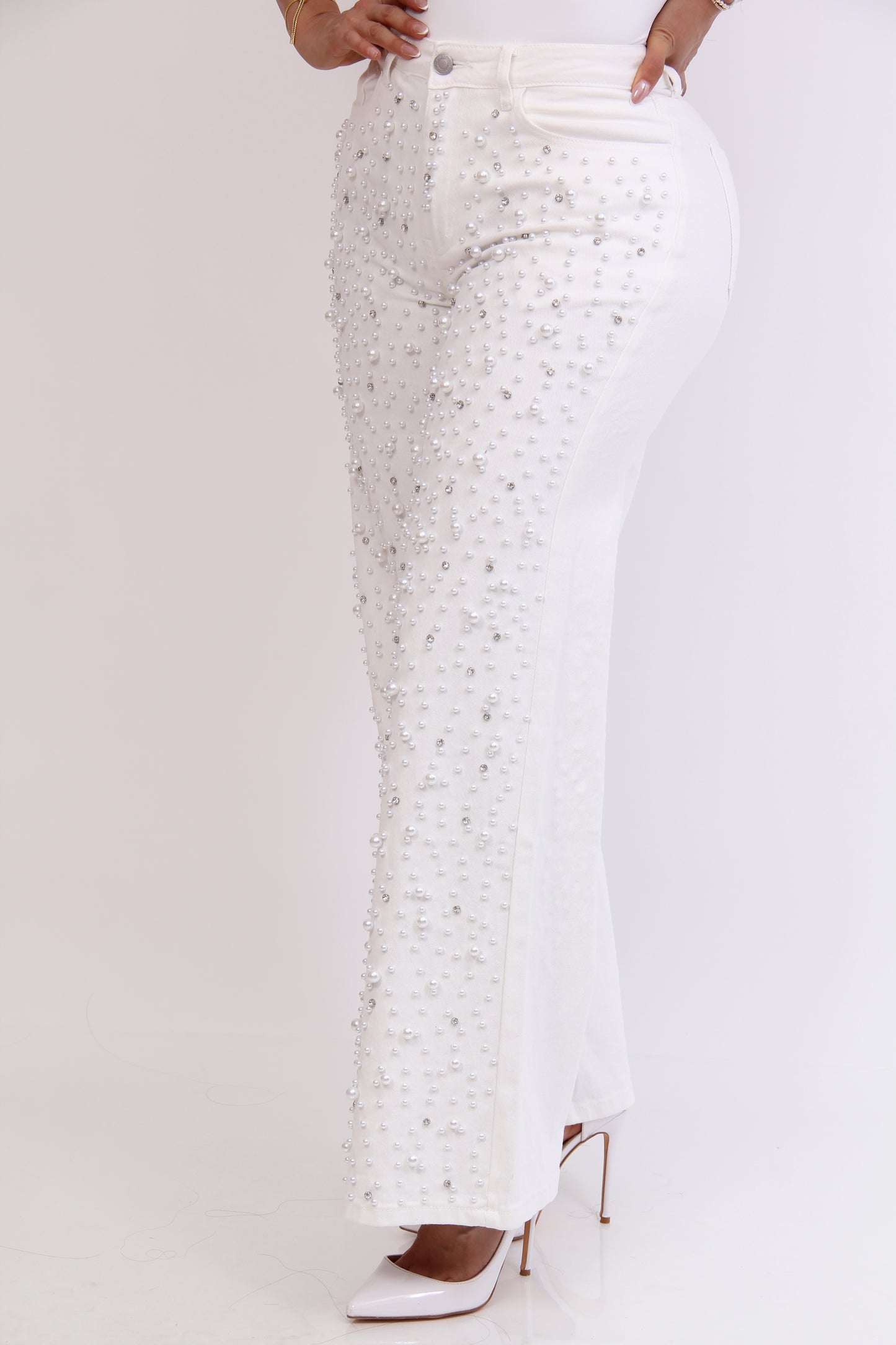 Pantalon Campana Ivory