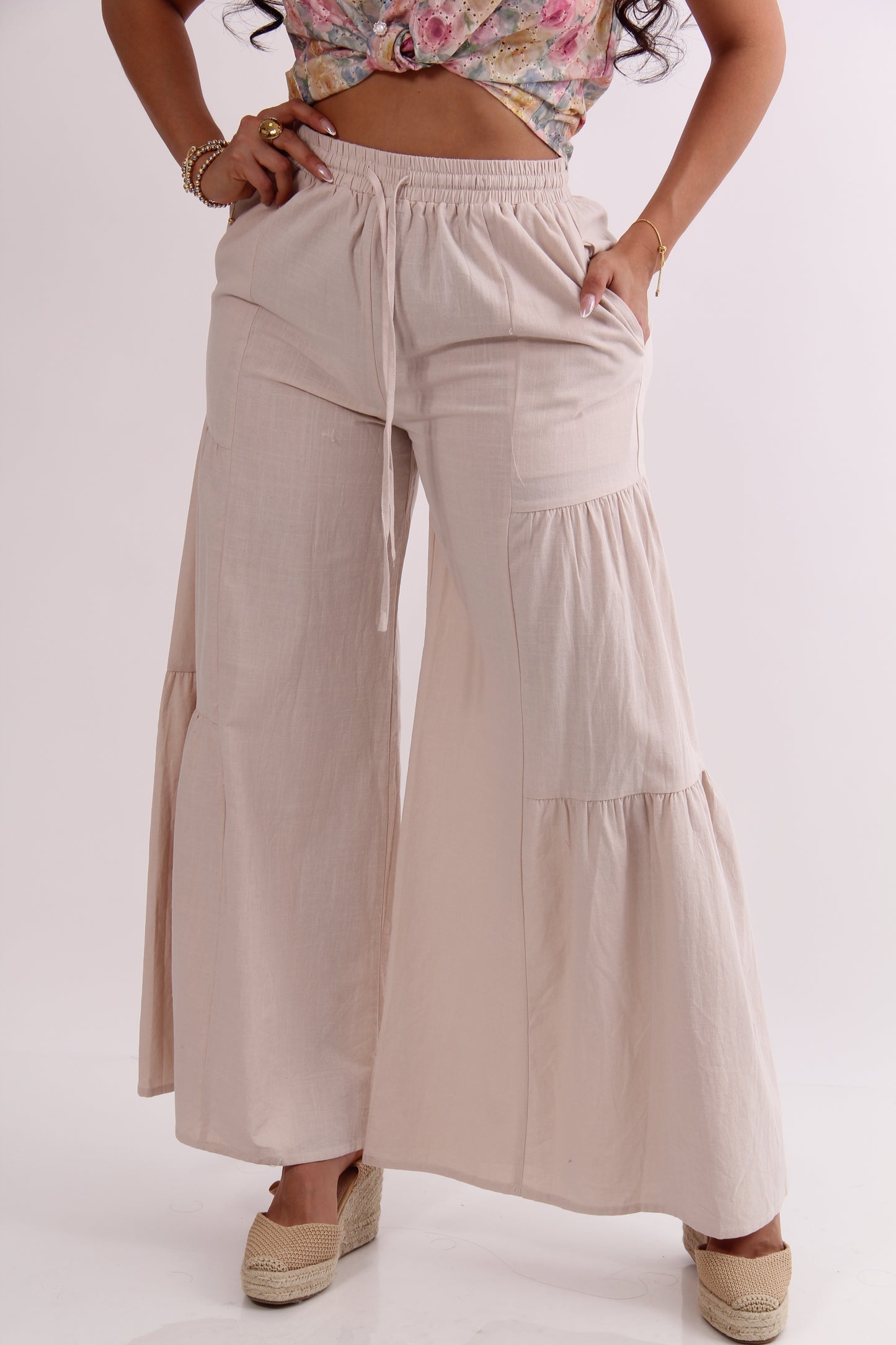 PANTALON LINO CAMPANA