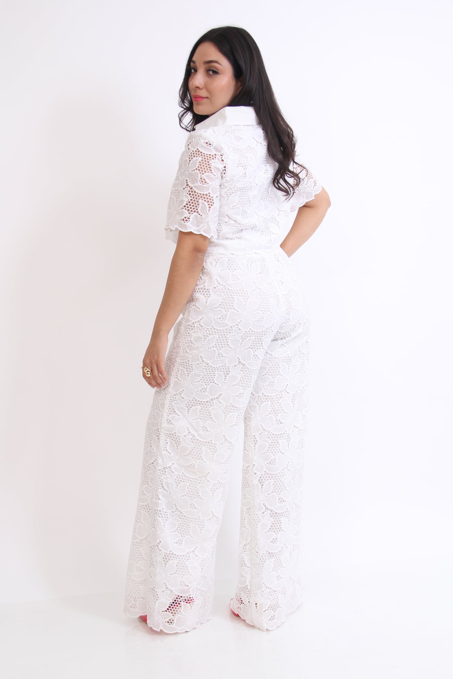SET BLANCO DE ENCAJE