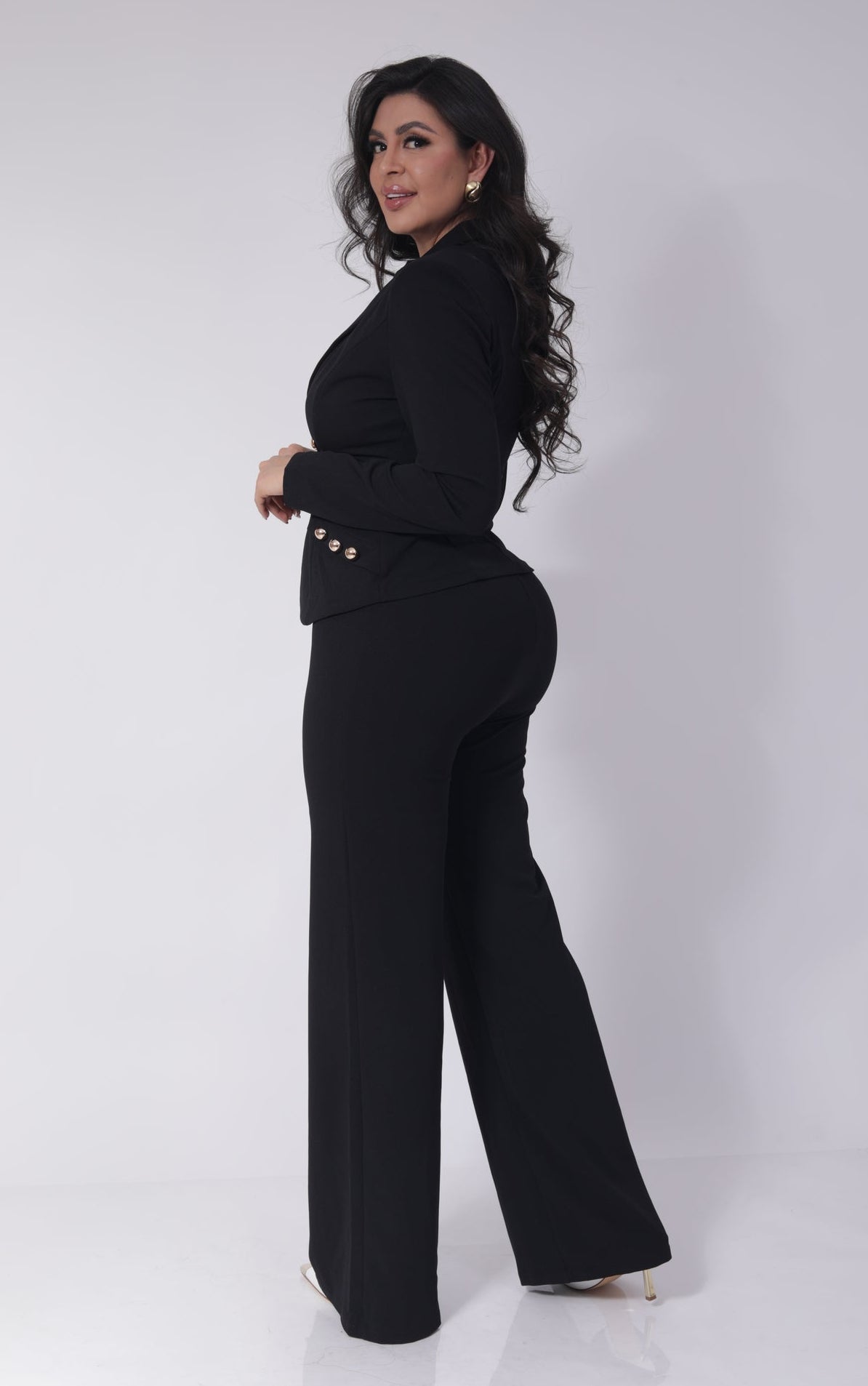 SET TRAJE BOTONES FRONTALES