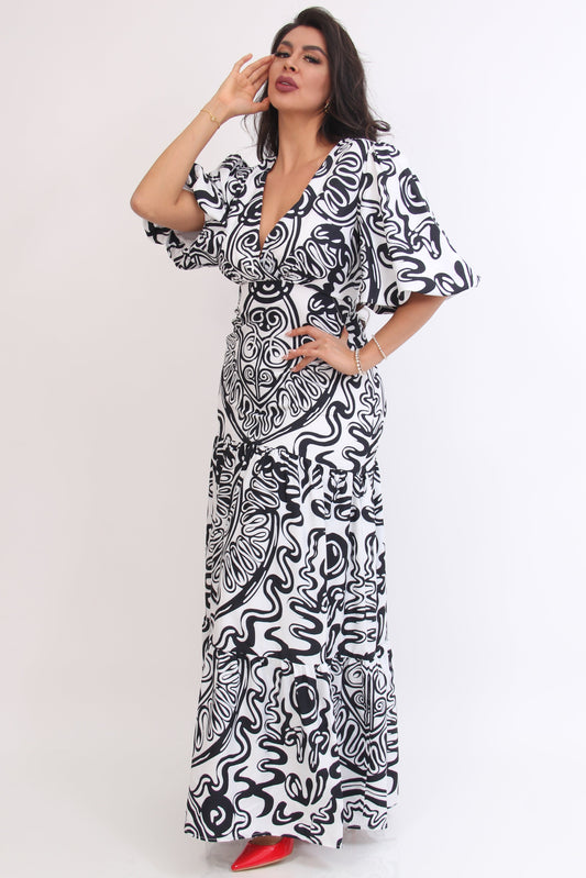 Vestido Jardín Real