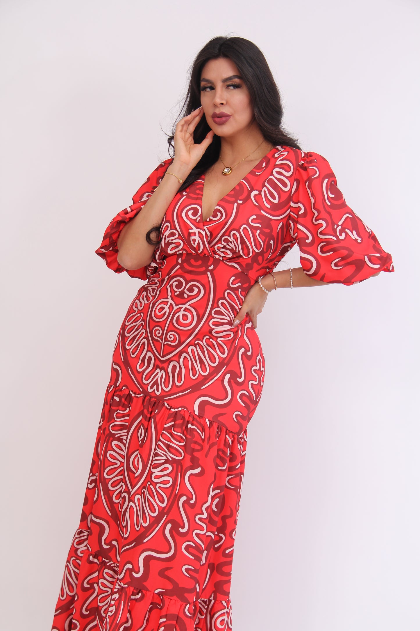 Vestido Jardín Real