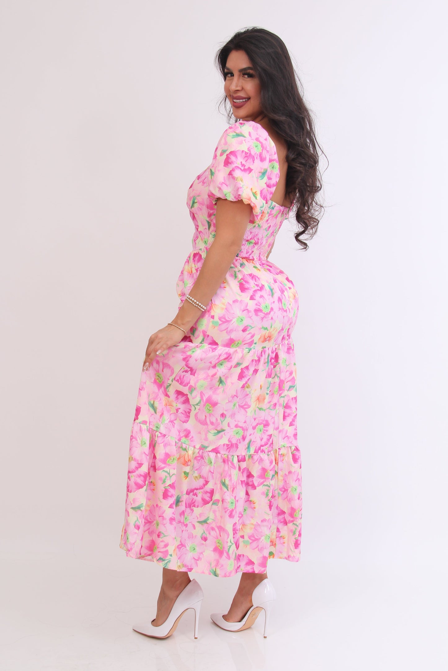 Vestido Rosa Romántica