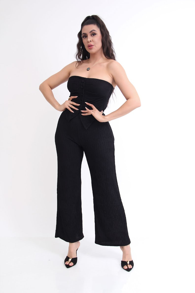 SET CONFORT STRAPPLE BOTONES BLUSA