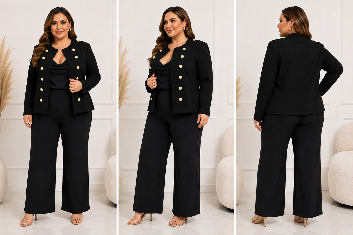 BLAZER MANGA CORRUGADA