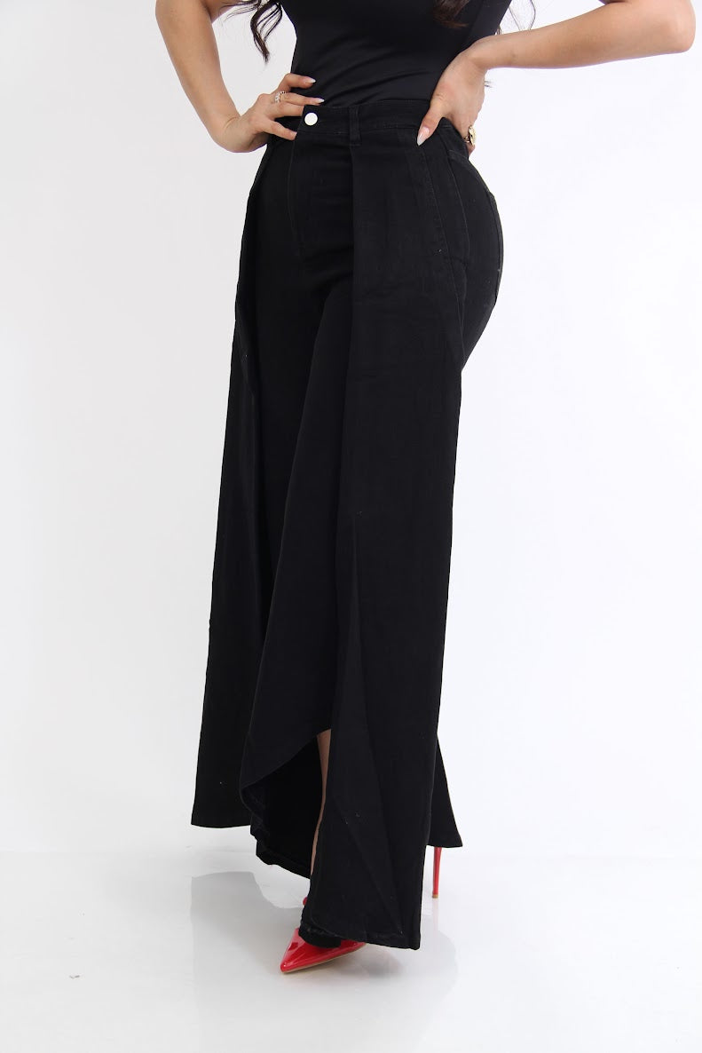 Pantalon de Mezclilla Pliegue