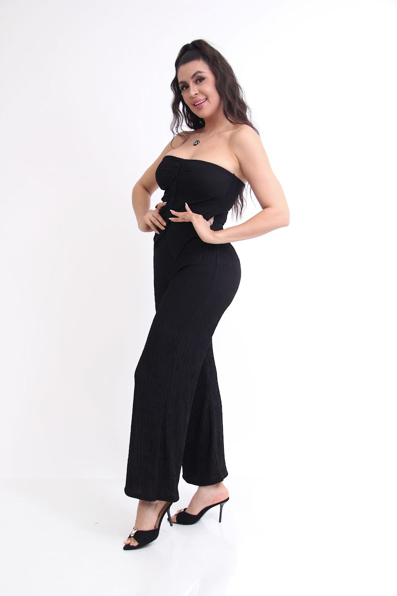 SET CONFORT STRAPPLE BOTONES BLUSA