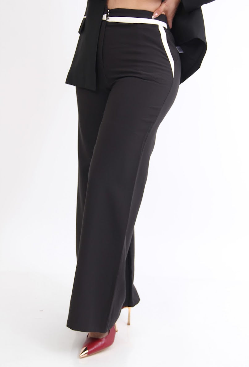 SET DE TRAJE BORDES BICOLOR