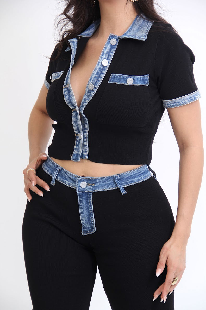Set Tipo Pants y Mezclilla
