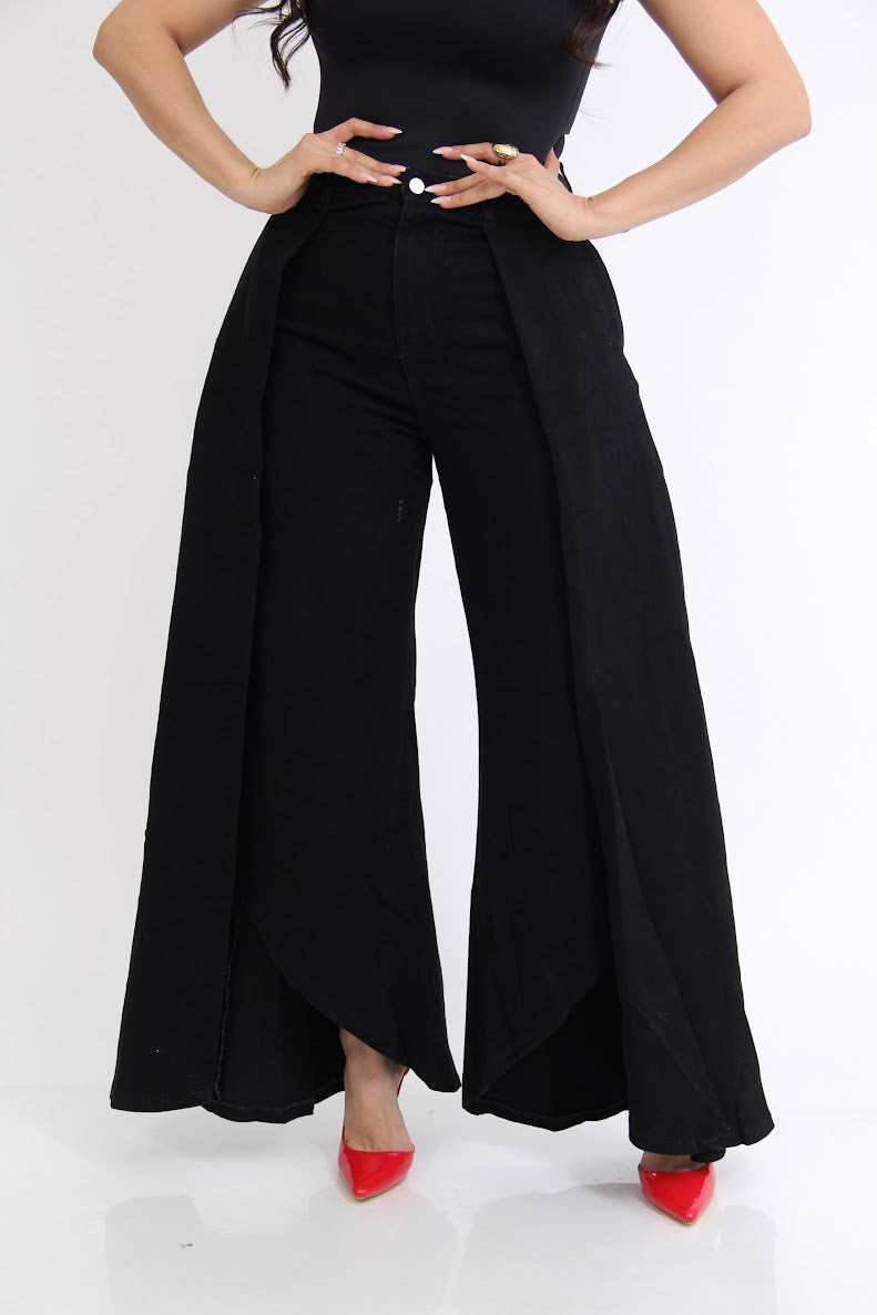 Pantalon de Mezclilla Pliegue