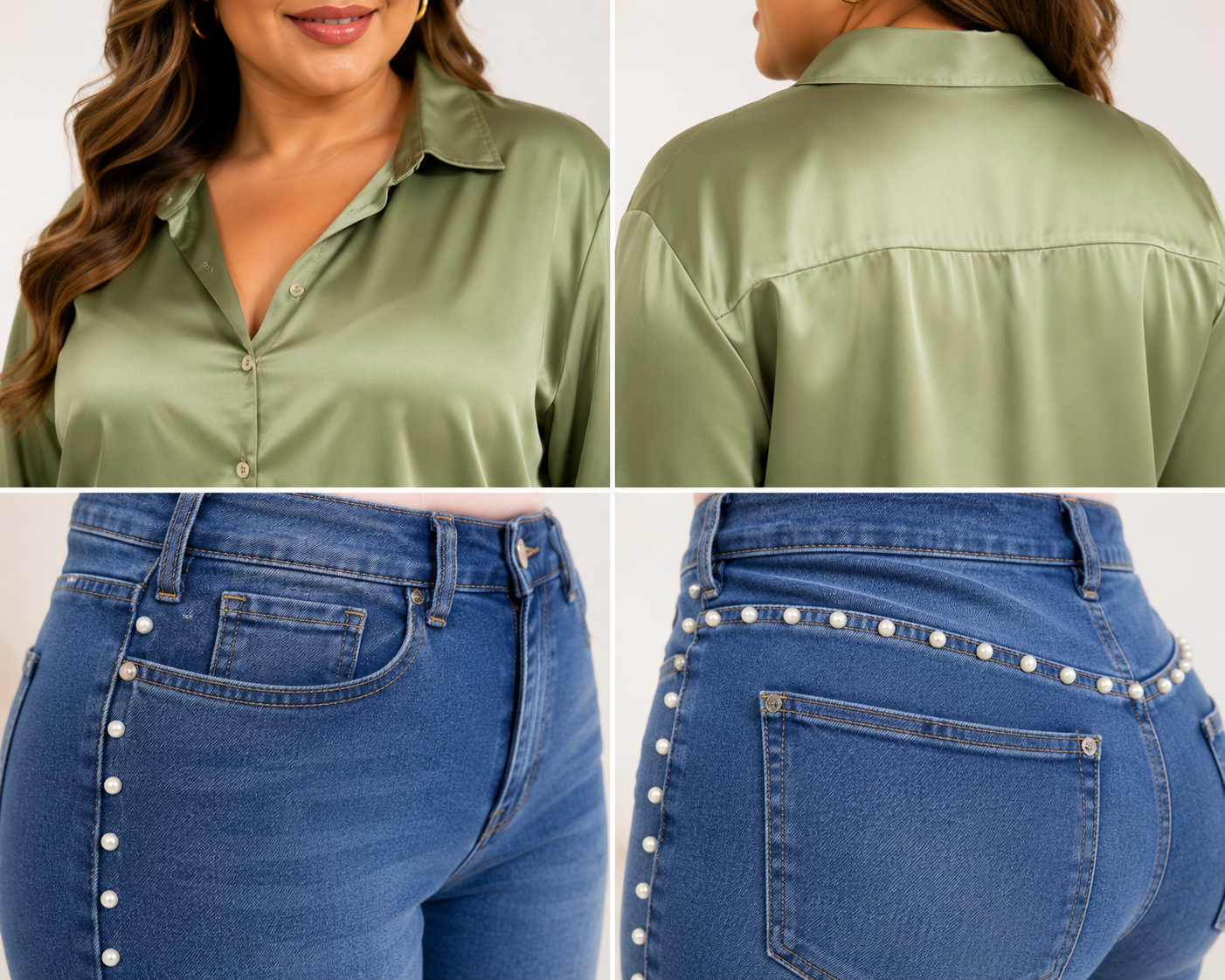 PANTALON MEZCLILLA PERLAS