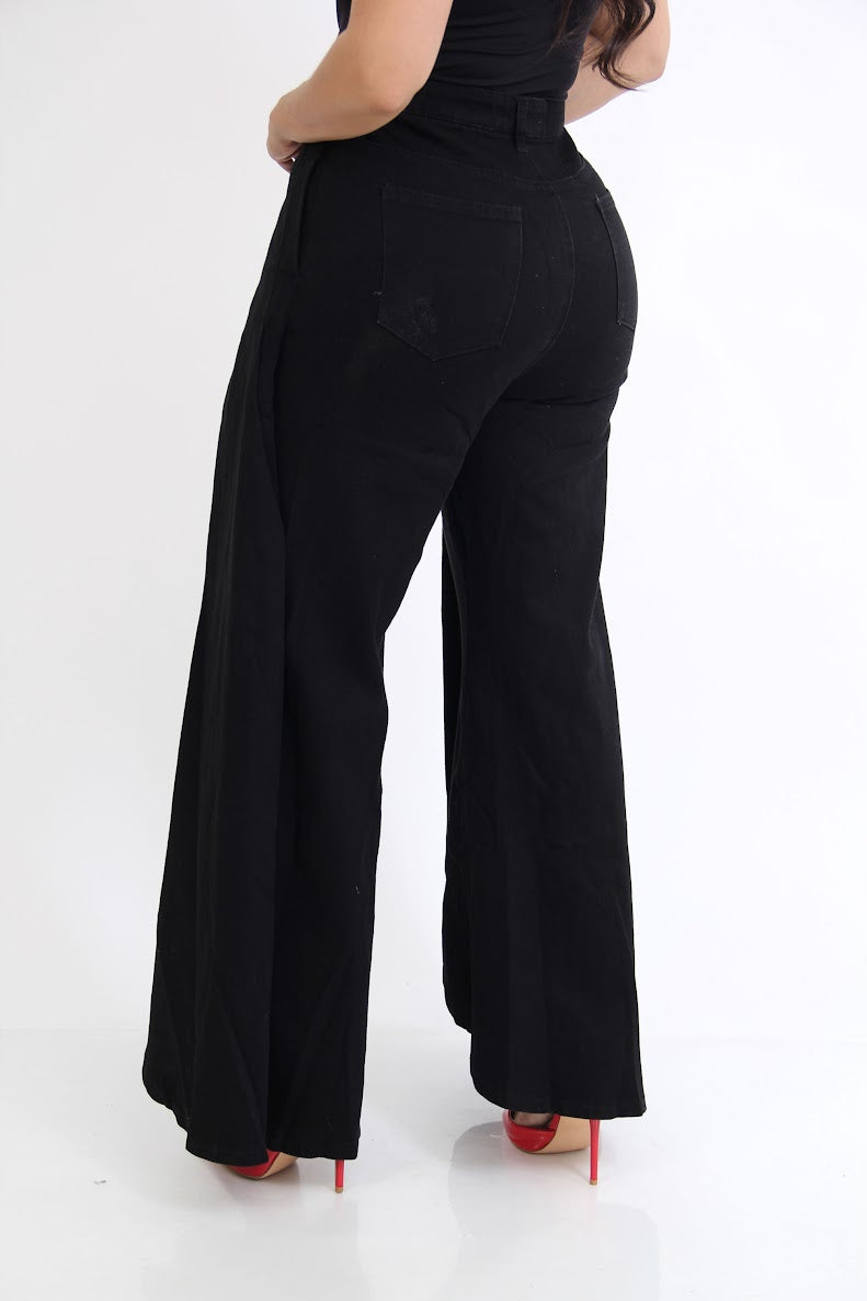 Pantalon de Mezclilla Pliegue