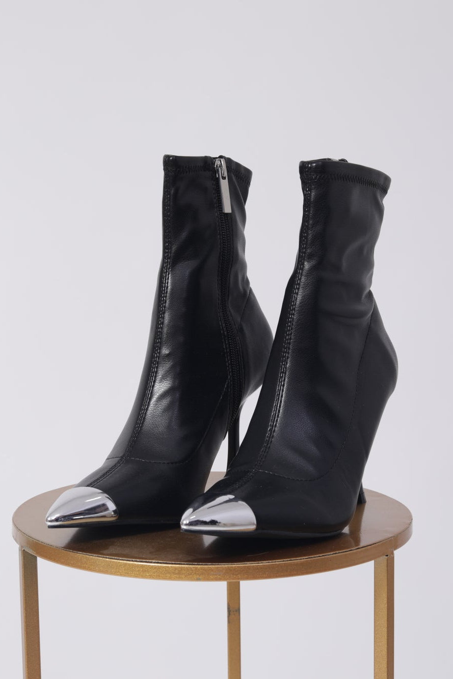 BOTIN CHAROL PUNTA PLATEADA