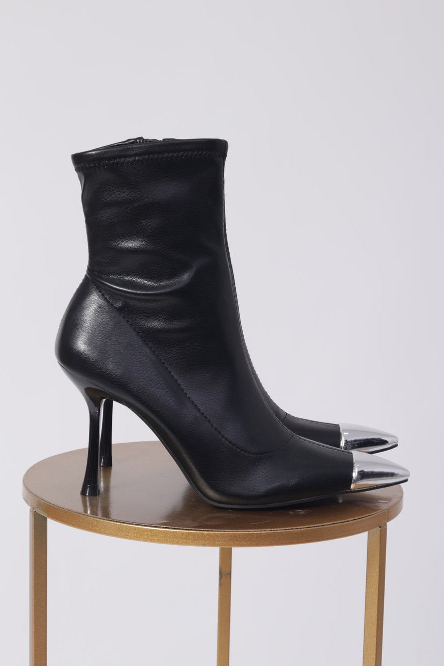 BOTIN CHAROL PUNTA PLATEADA