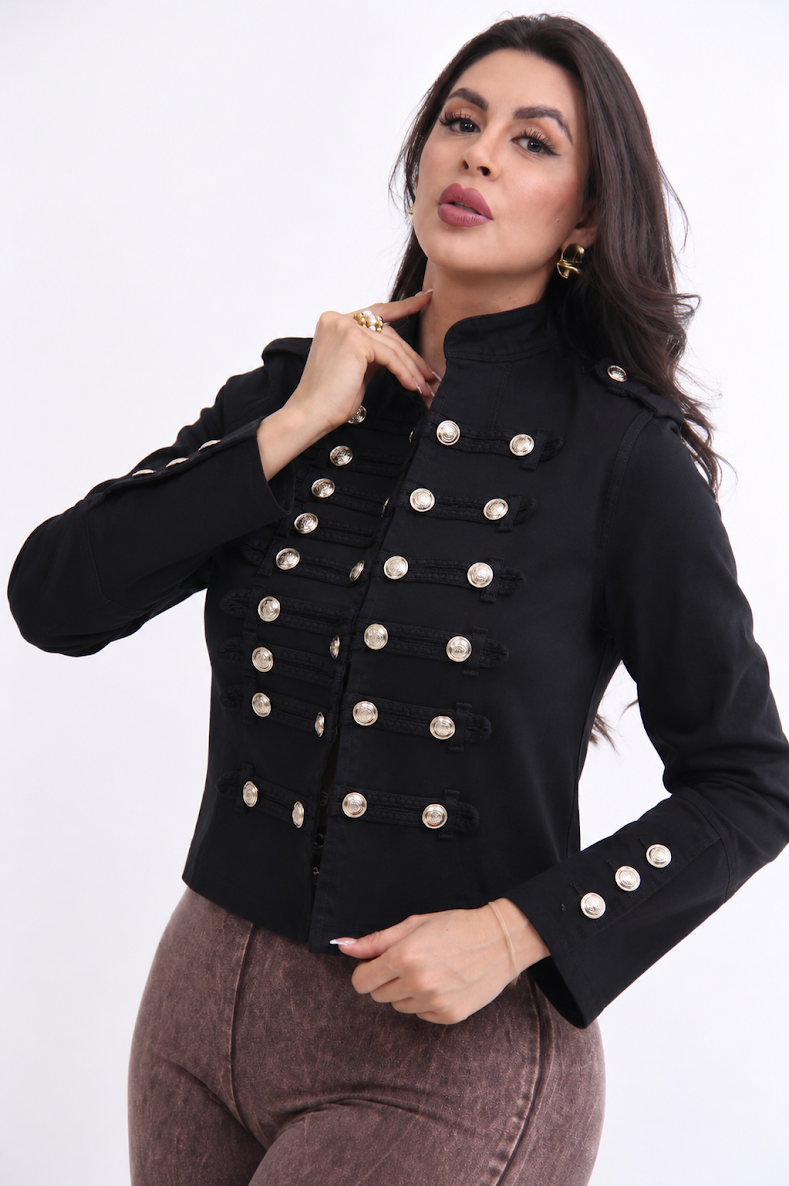 CHAQUETA NAPOLEON DE MEZCLILLA