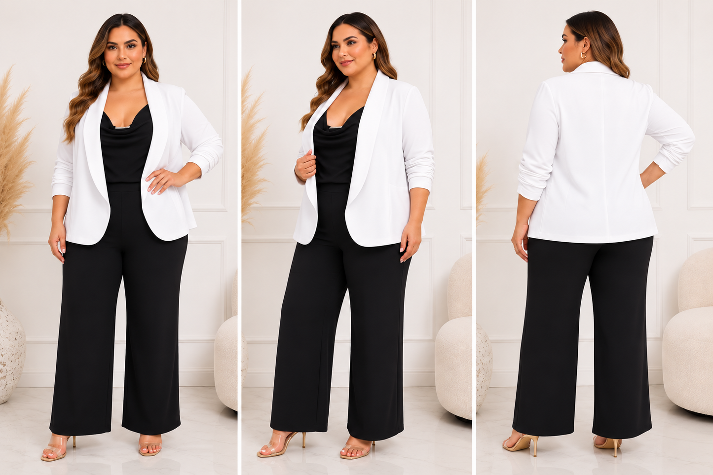 BLAZER MANGA CORRUGADA