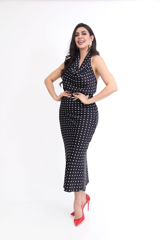 Set Boleado de Falda y Blusa Satin