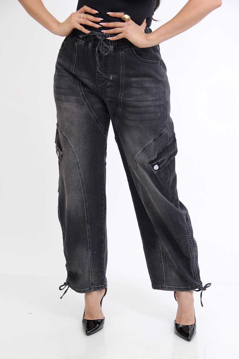 Pantalon de Mezclilla Cargo
