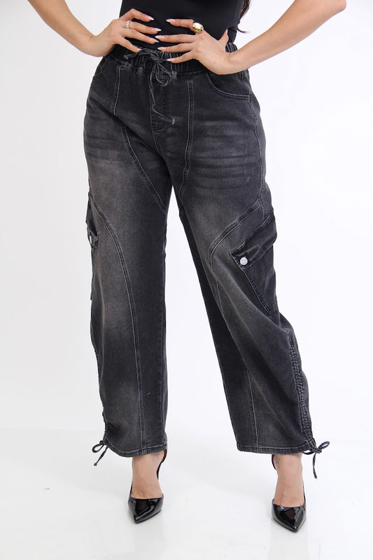 Pantalon de Mezclilla Cargo