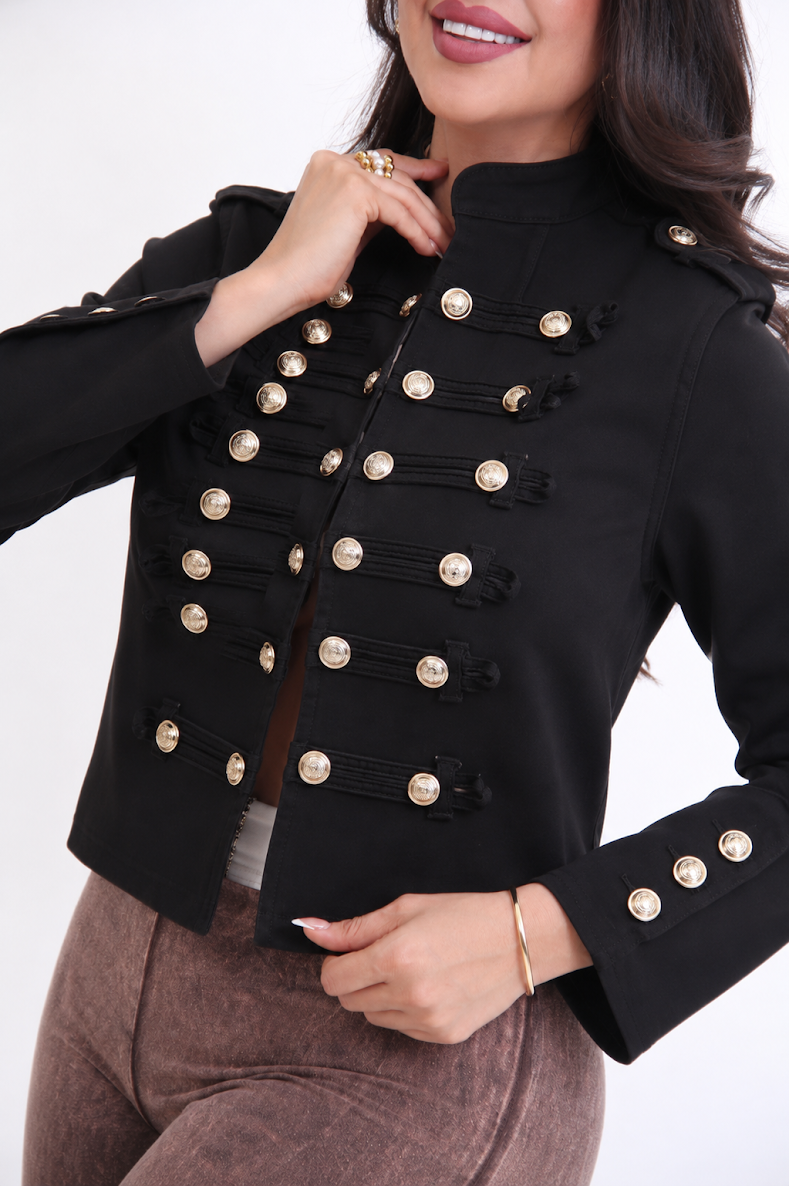 CHAQUETA NAPOLEON DE MEZCLILLA