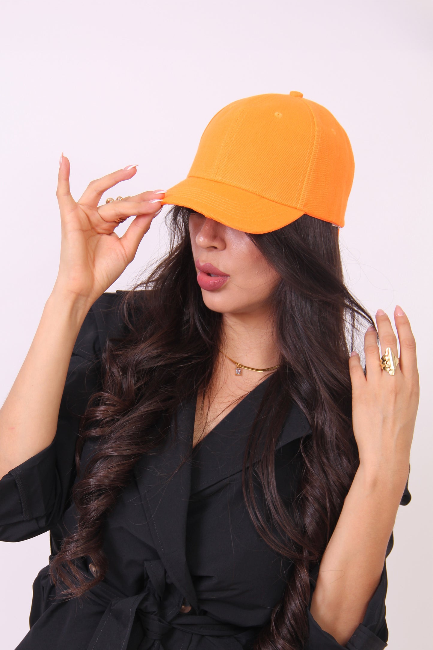 GORRA BASICA NARANJA