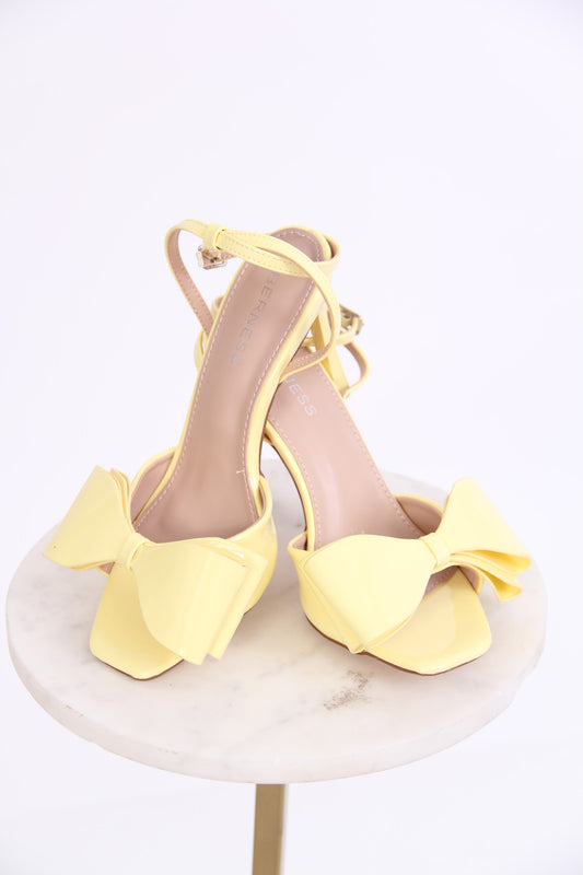 ZAPATILLA CON MOÑO