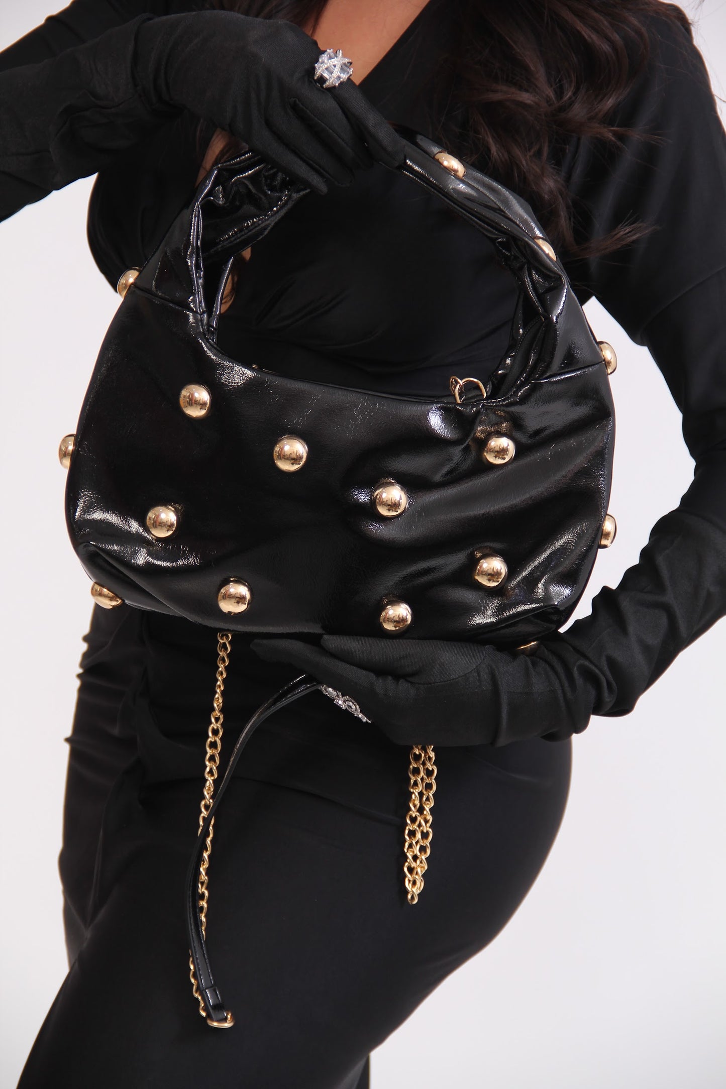 BOLSO NEGRO PELAS GRANDES DORADAS