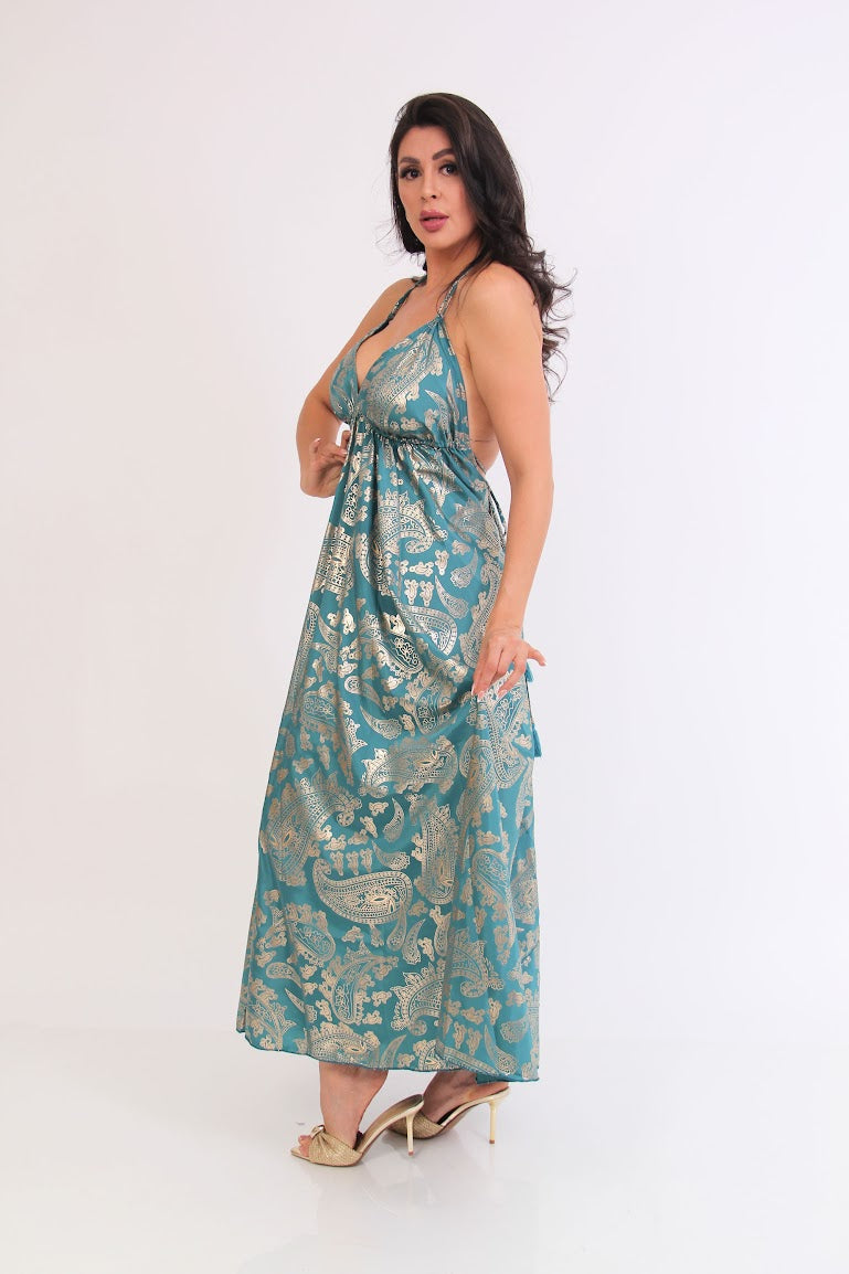 VESTIDO MAGIC ESTAMPADO NO FLECO