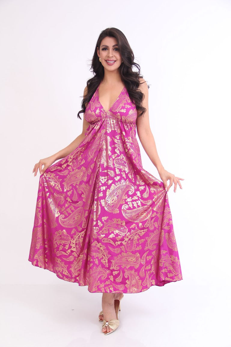 VESTIDO MAGIC ESTAMPADO NO FLECO