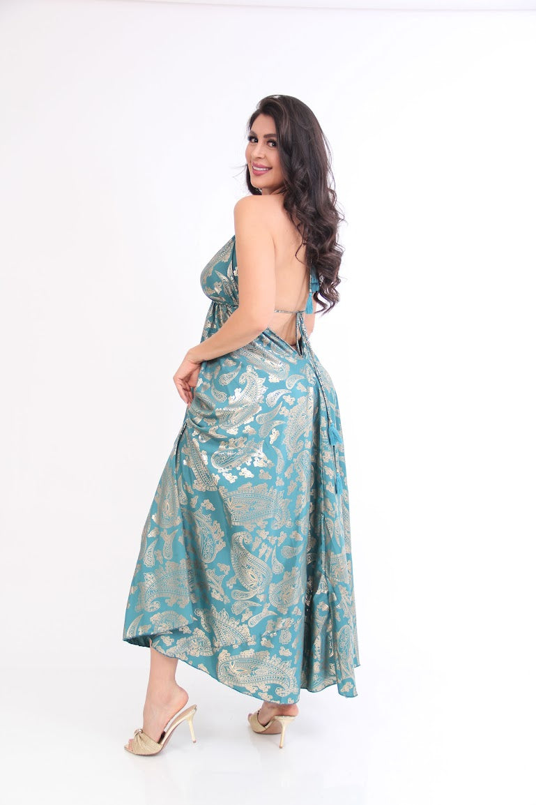 VESTIDO MAGIC ESTAMPADO NO FLECO