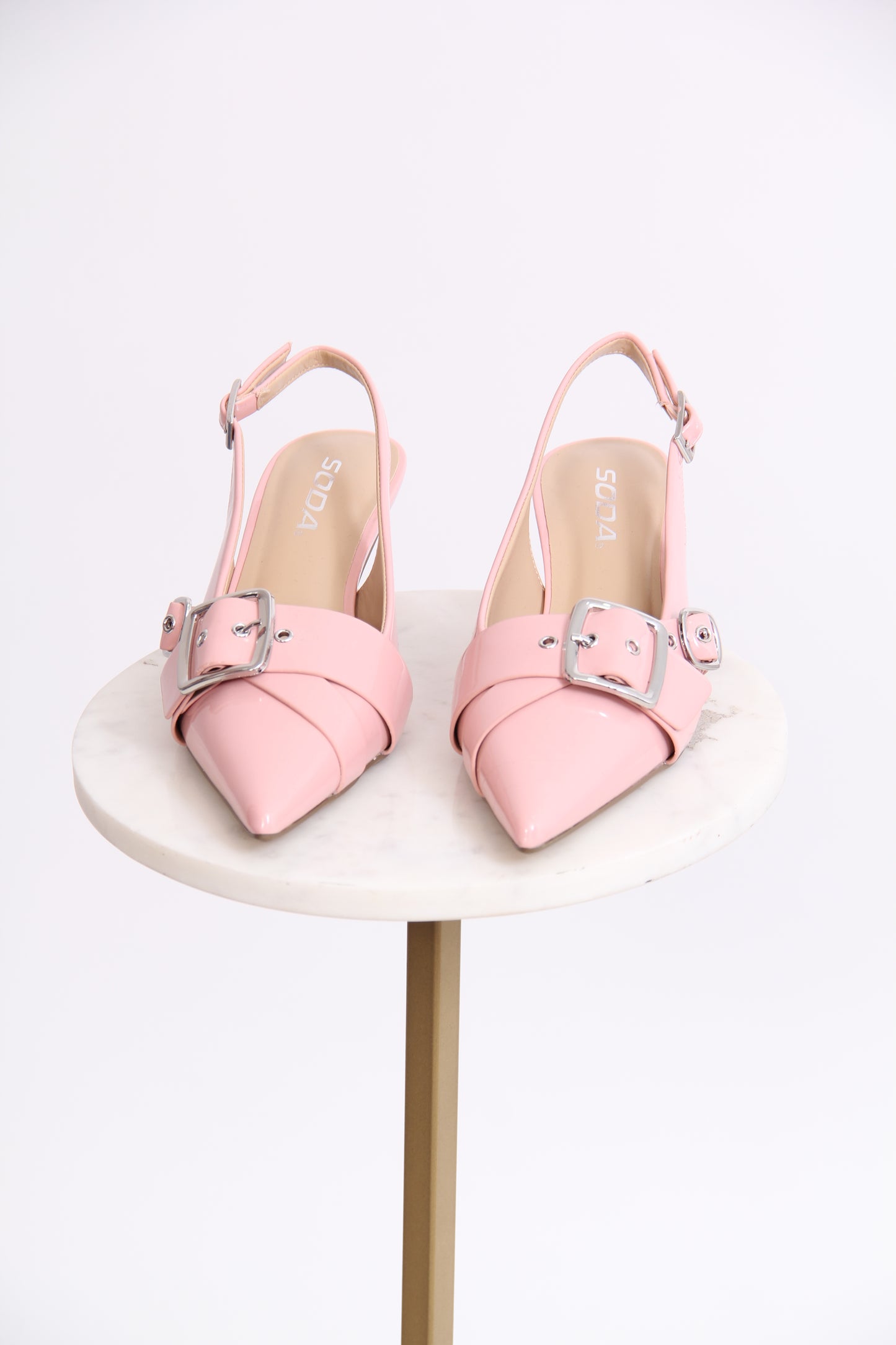 ZAPATILLA STILETO ROSA CLARO