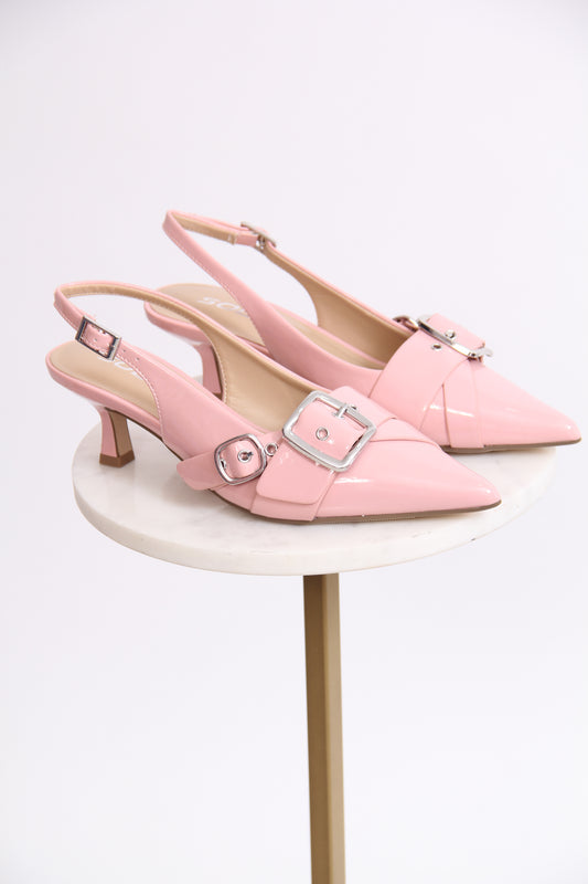 ZAPATILLA STILETO ROSA CLARO