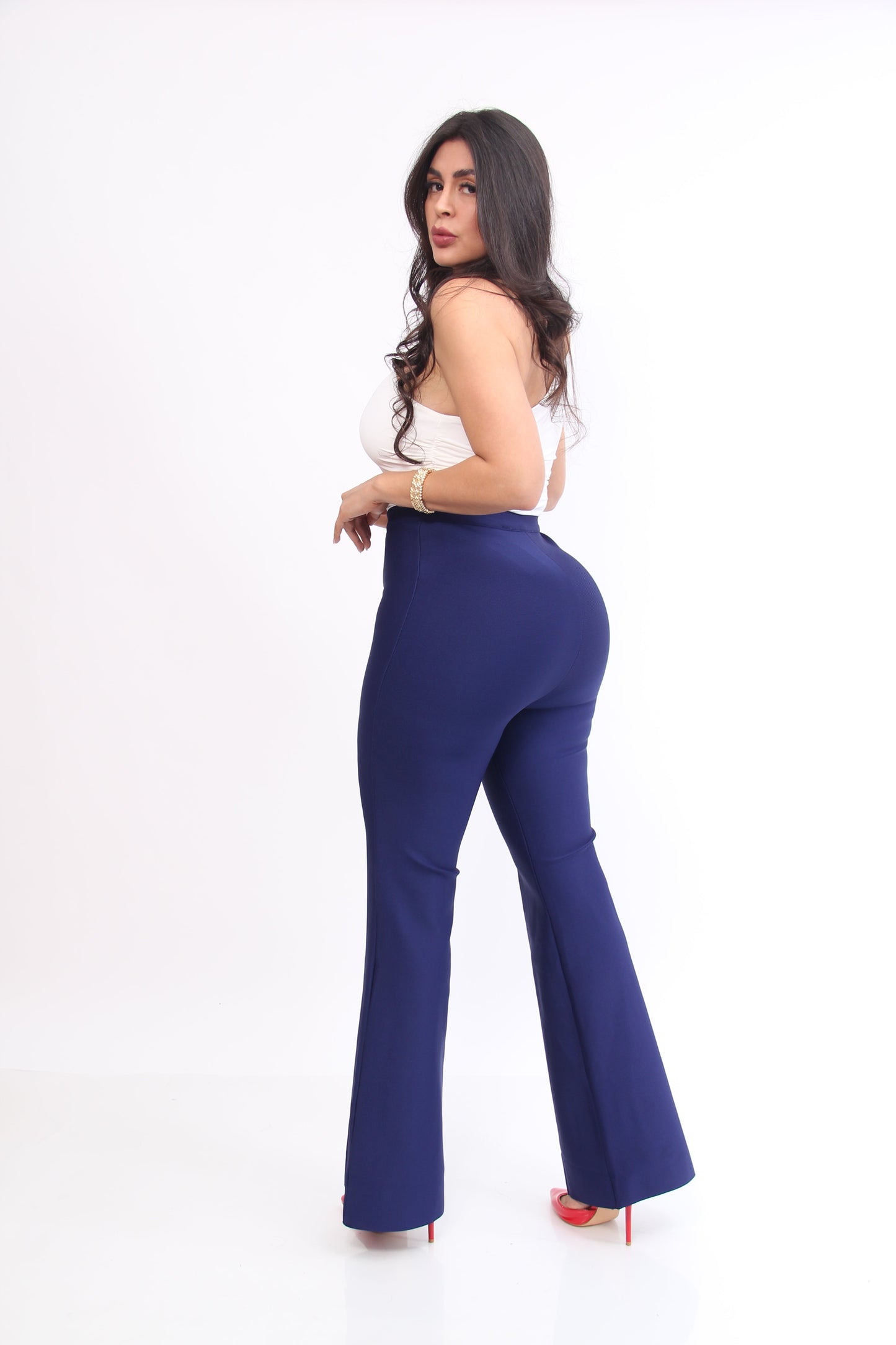 PANTALON DE VESTIR BANDAGE