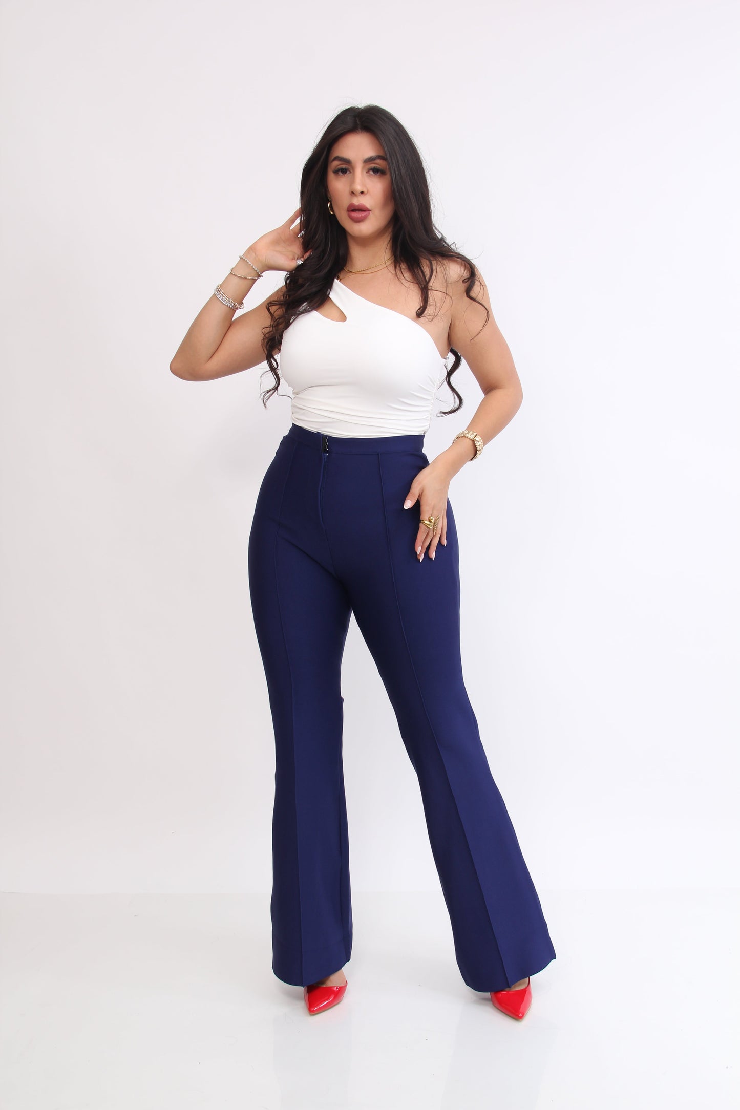 PANTALON DE VESTIR BANDAGE