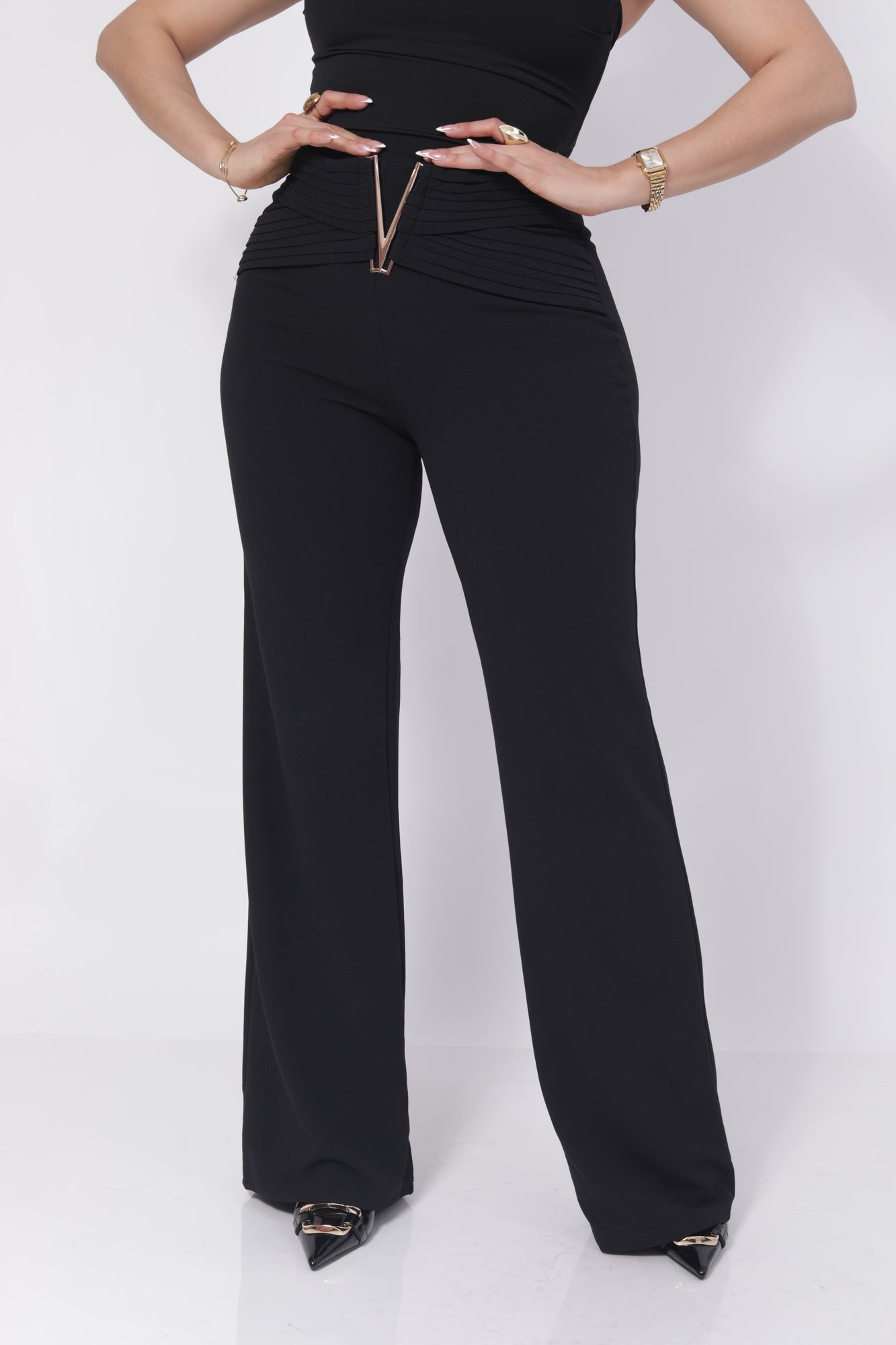 PANTALON DE VESTIR HEBILLA V