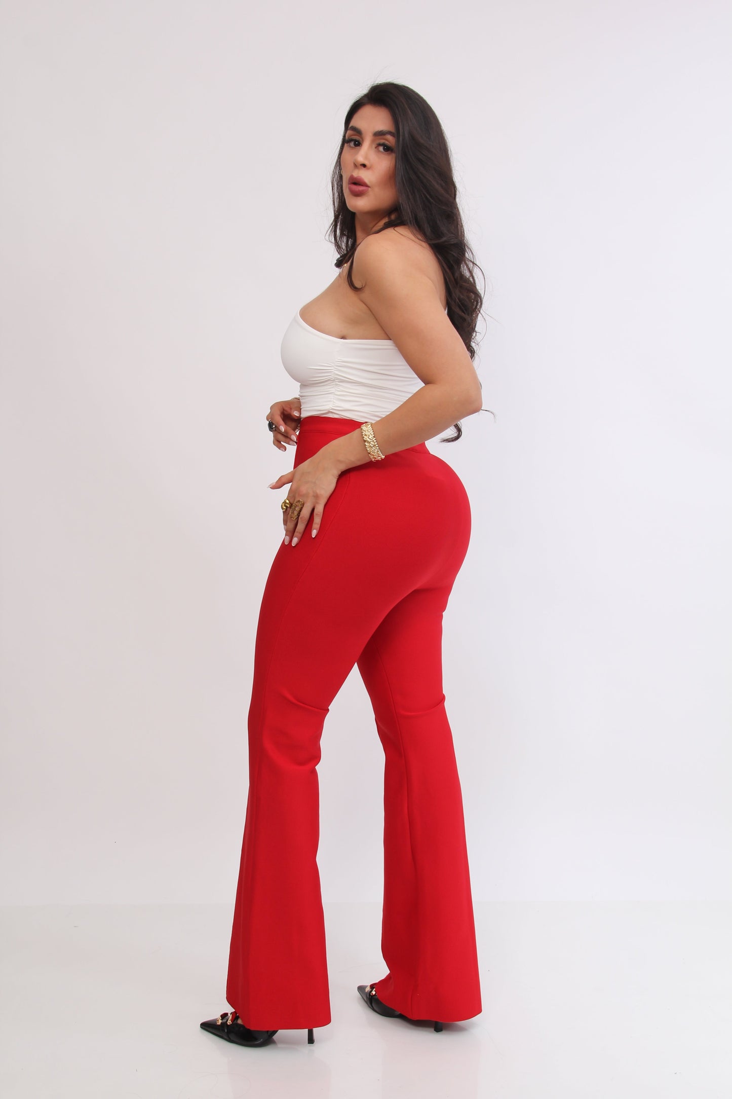 PANTALON DE VESTIR BANDAGE