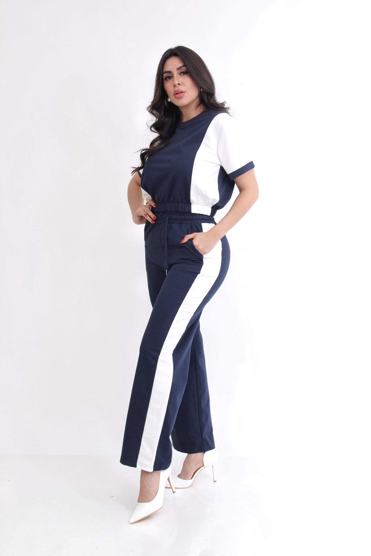 SET DE PANTS CASUAL MANGA CORTA - STPNTL-AZ-10096-490-2608, fotografía 3