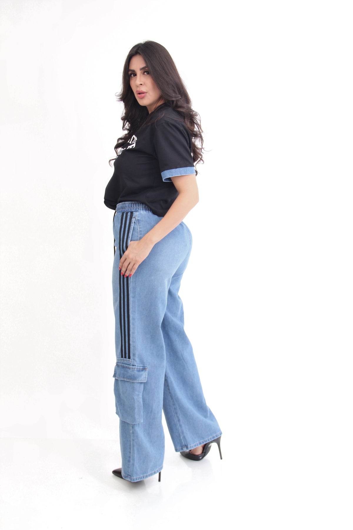 SET DE PANTS MANGAS LENTEJUELA - STPNTL-NE-10050-470-2608, fotografía 2