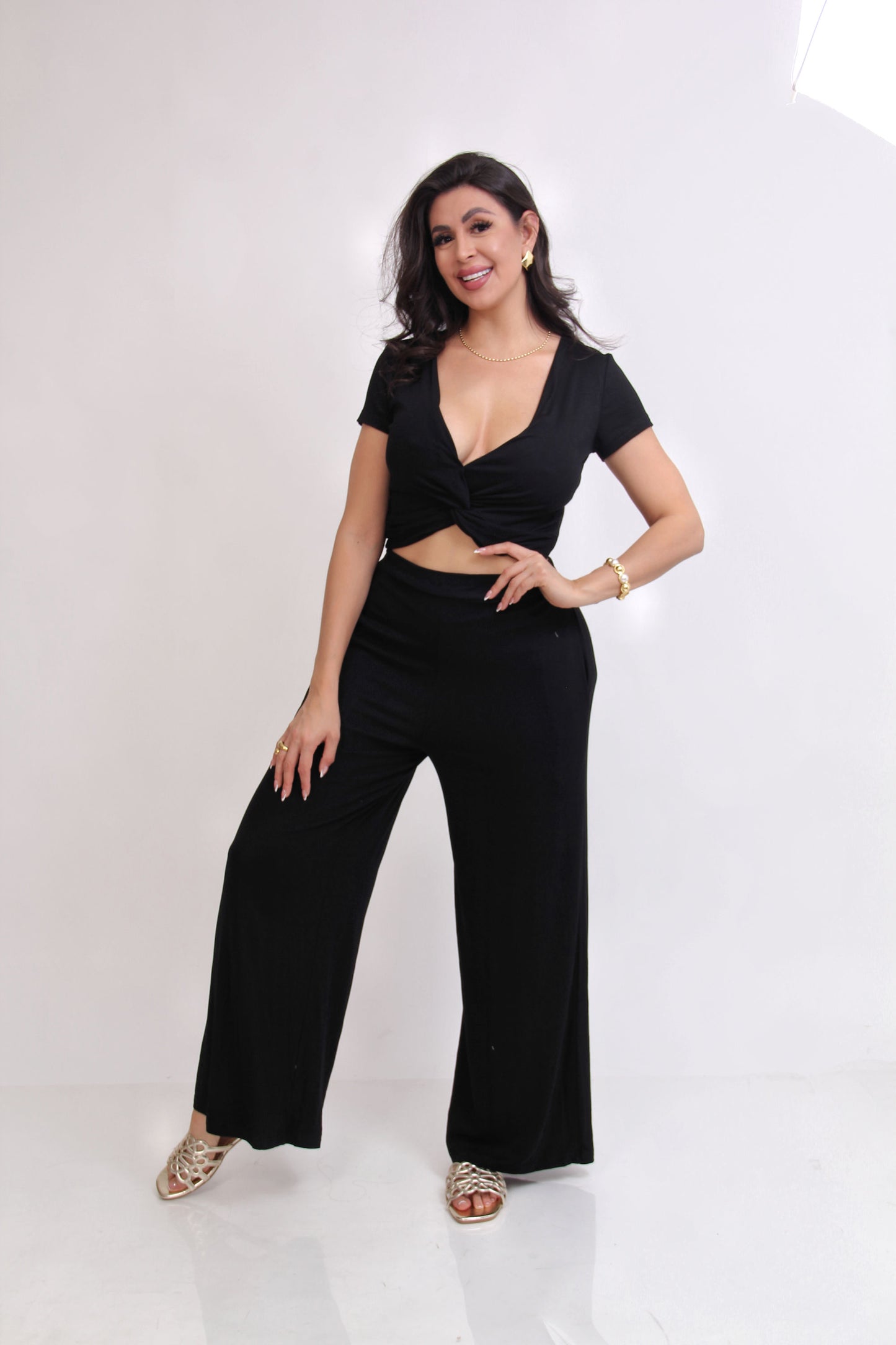 SET DE PANTS TOP CRUZADO