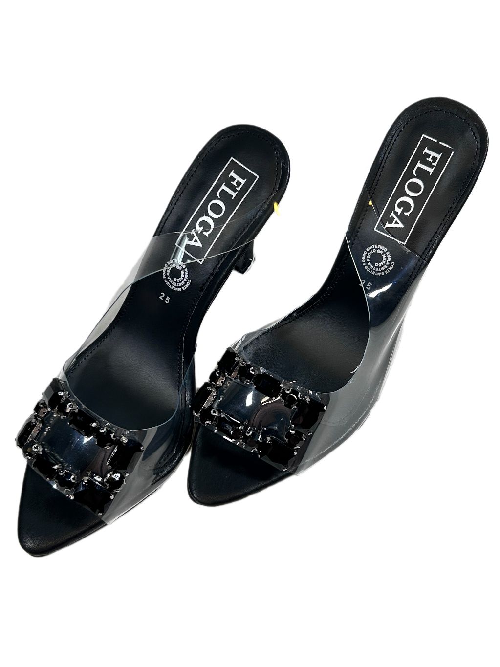 ZAPATILLA TRANSPARENTE HEBILLA