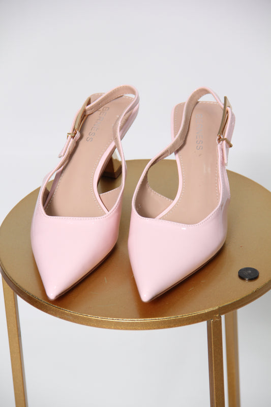 ZAPATILLA STILETTO TACON BAJO