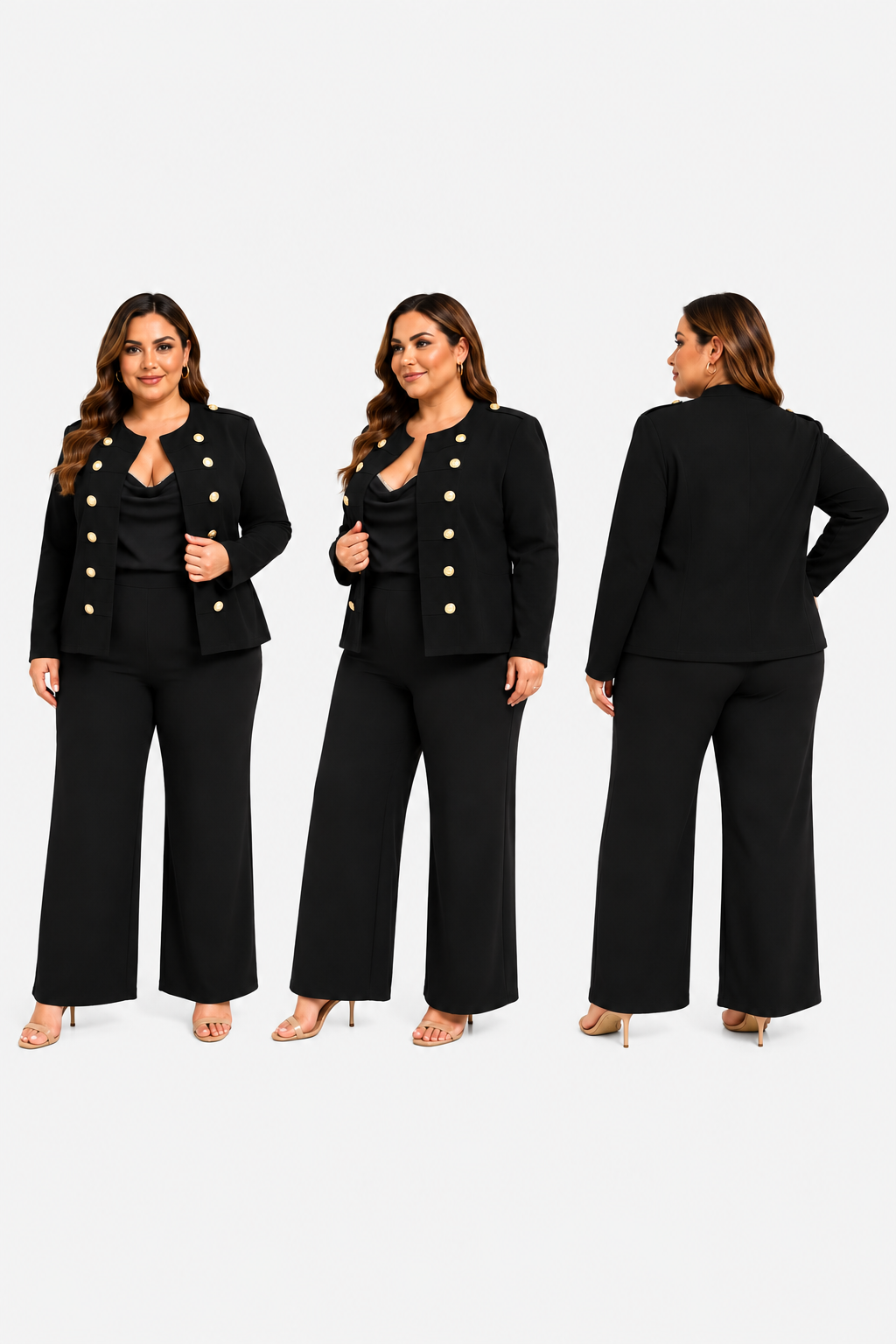 BLAZER MANGA CORRUGADA